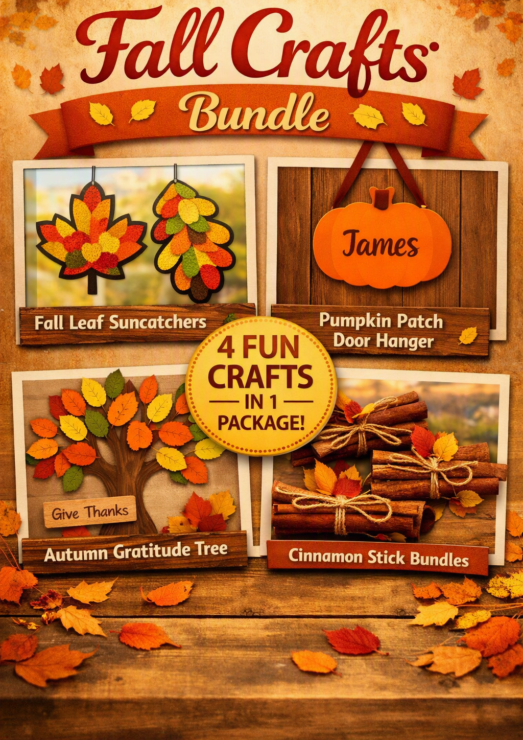Fall Crafts Bundle