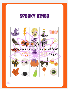 Spooky Bingo Game