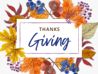 Thanksgiving 'Grateful' Event Kit