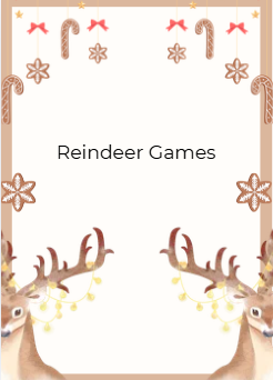 Reindeer Games Activity Plan